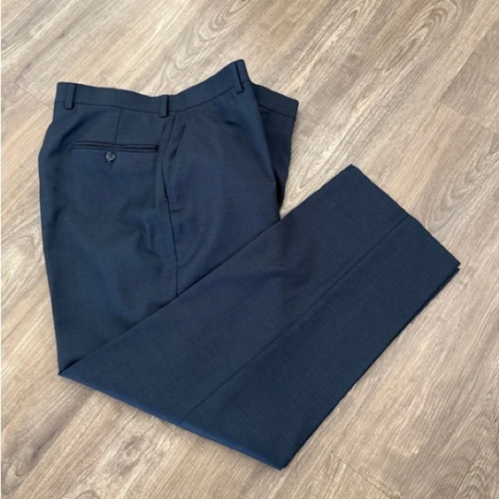Classic Men's Navy Dress Pants